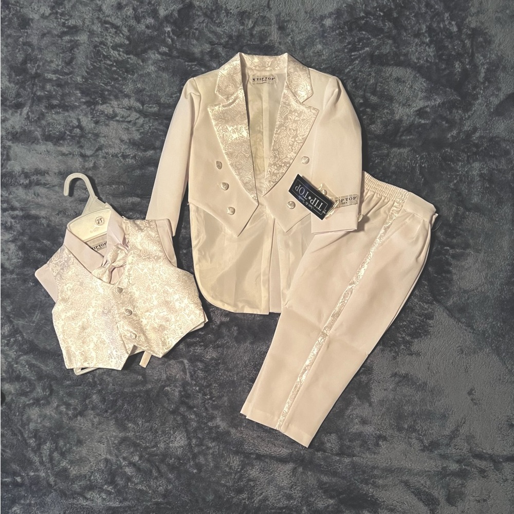 Toddler baptismal / communion tuxedo